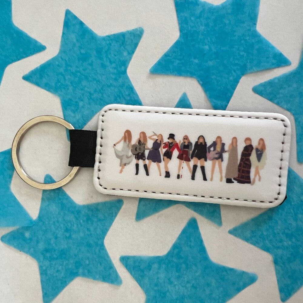 Fanmade Taylor Swift Eras Keychain